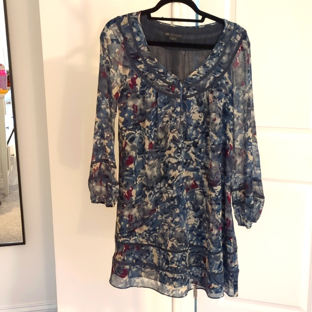 Armani Exchange floral dress